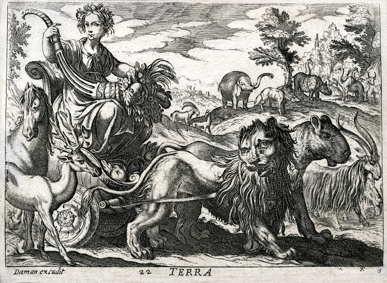 Terra: Allegorie der Erde von Daman