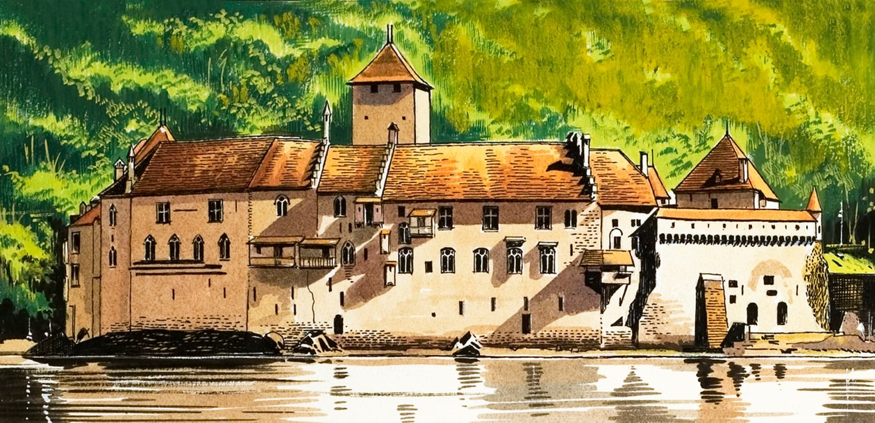 Schloss Chillon von Dan Escott