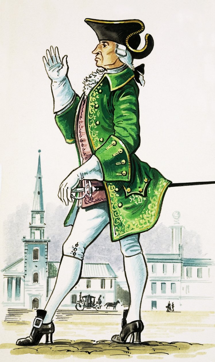 Gentleman um 1750 von Dan Escott