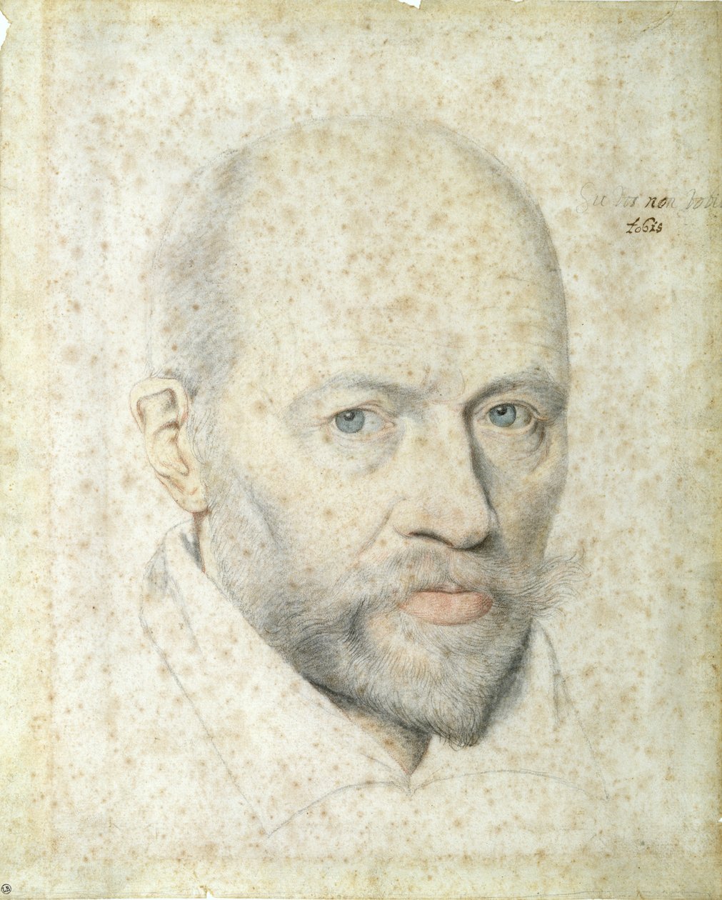 Porträt von St. Vincent de Paul (1576-1660) von Daniel Dumonstier or Dumoustier