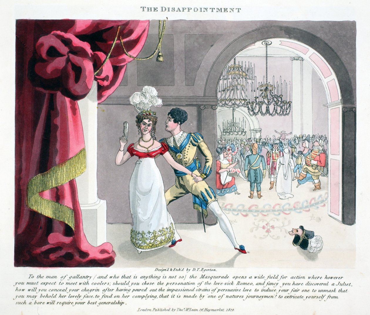 Die Enttäuschung, Illustration aus 