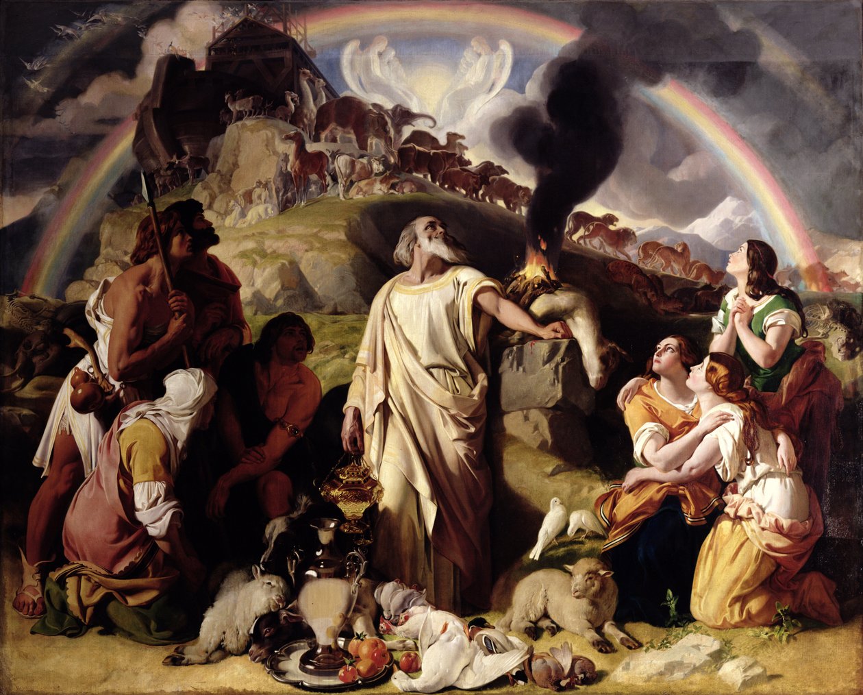 Noahs Opfer von Daniel Maclise