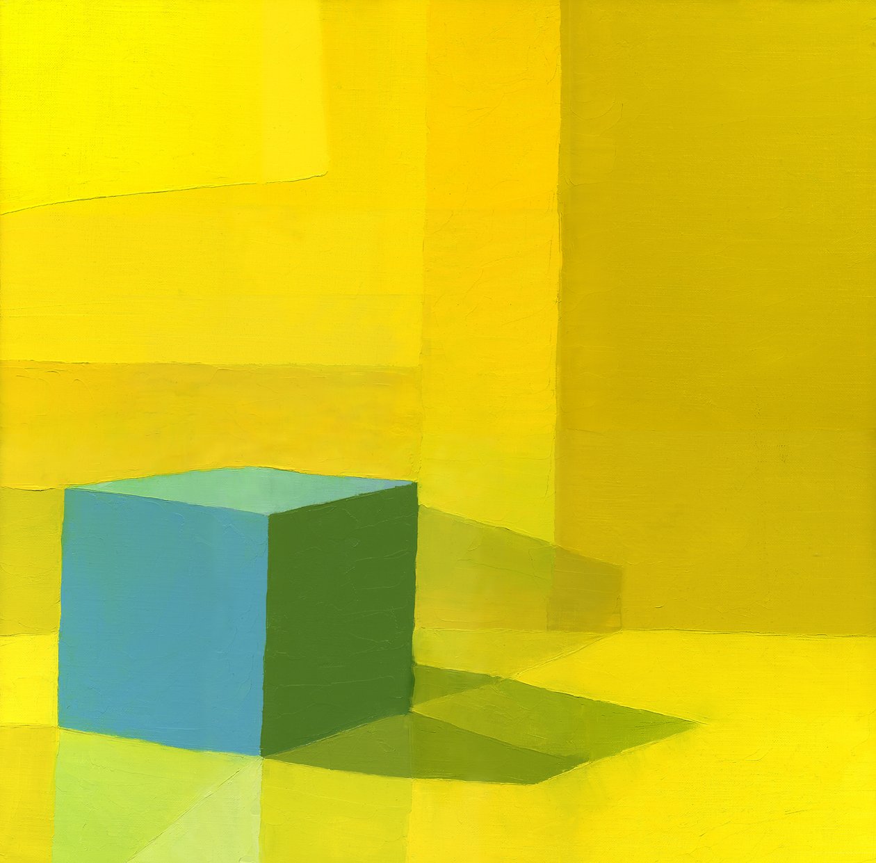 Gelb Blau von Daniel Cacouault