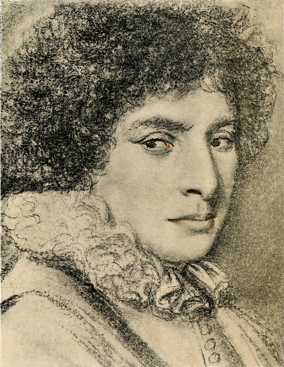 Weibliches Porträt von Daniel Dumonstier or Dumoustier