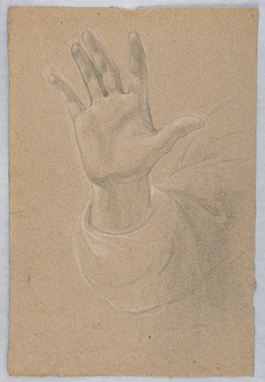 Studie für "Frühe Christia", 1839–40 von Daniel Huntington