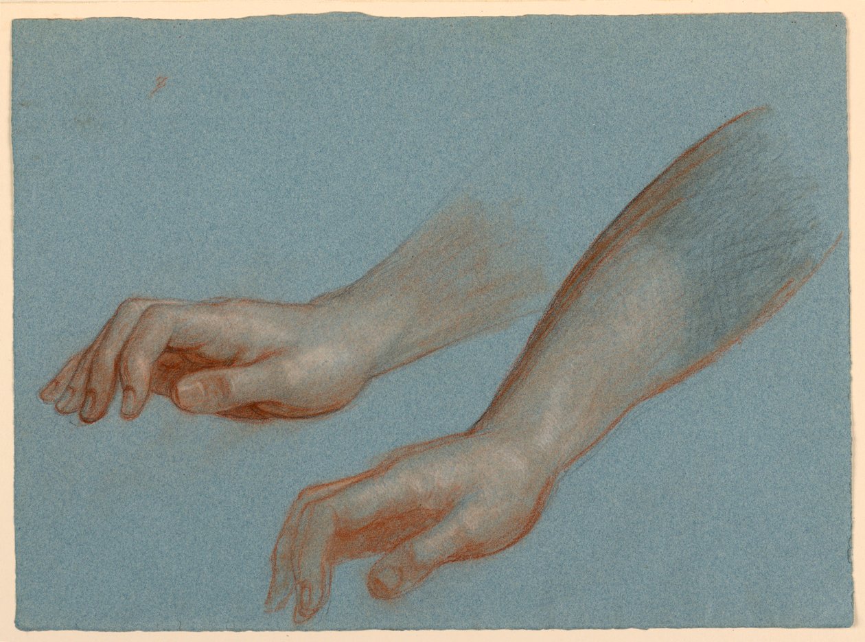 Studie für "Mercys Traum" von Daniel Huntington