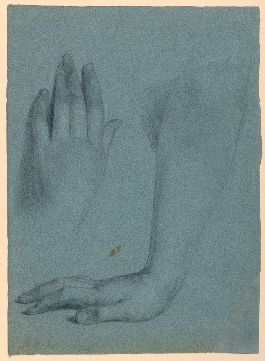 Studie für "Mercys Traum" von Daniel Huntington