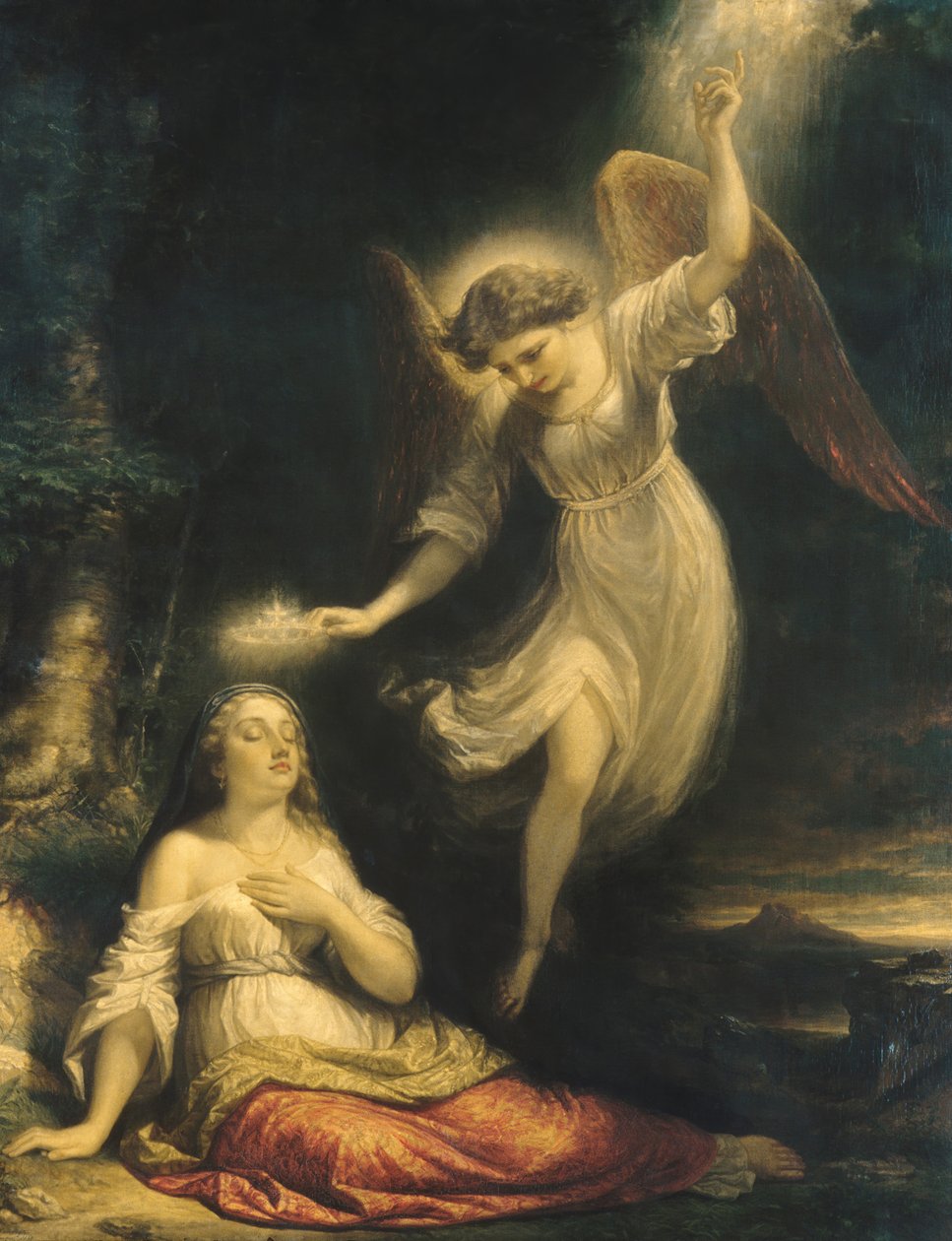 Mercys Traum, 1858 von Daniel Huntington