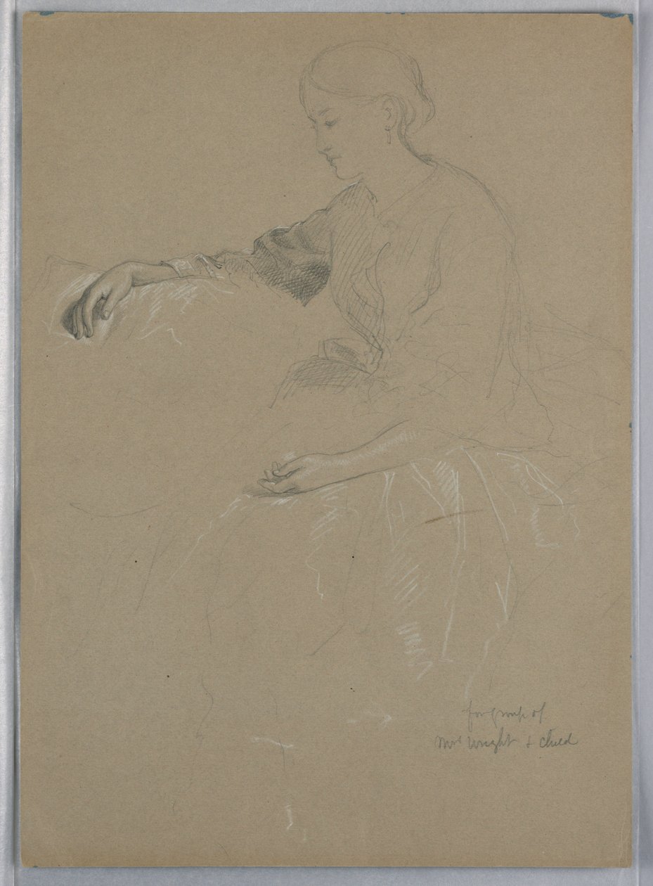 Mrs. William Wright und Kind von Daniel Huntington