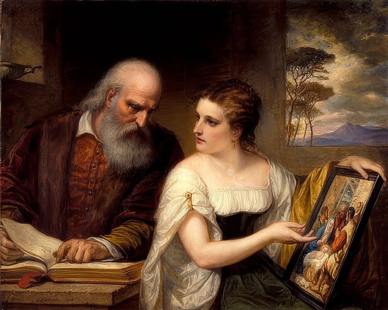 Philosophie und christliche Kunst von Daniel Huntington