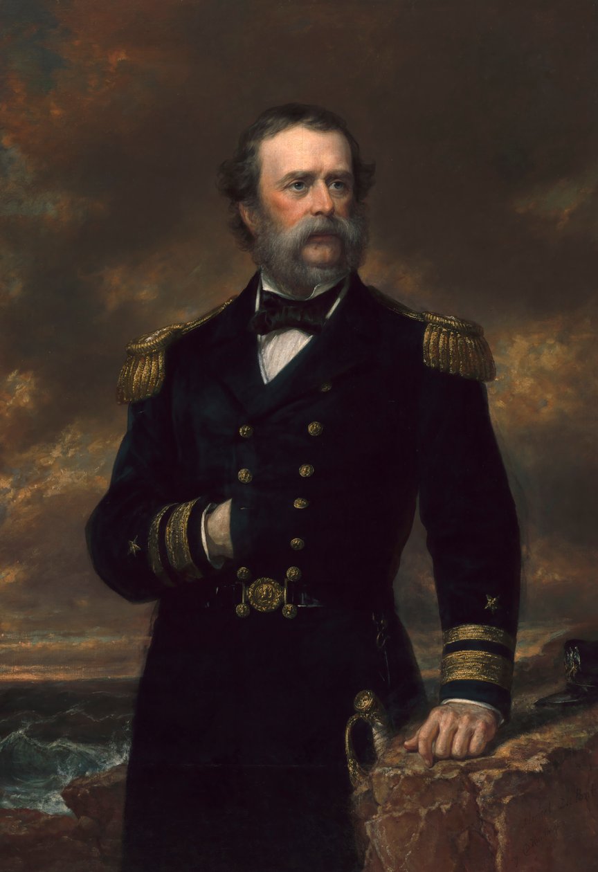 Samuel Francis Du Pont, 1867-1868 von Daniel Huntington