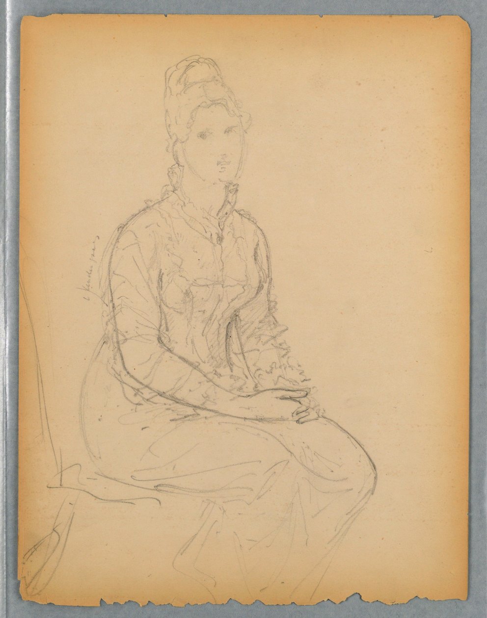 Sitzende Frau von Daniel Huntington