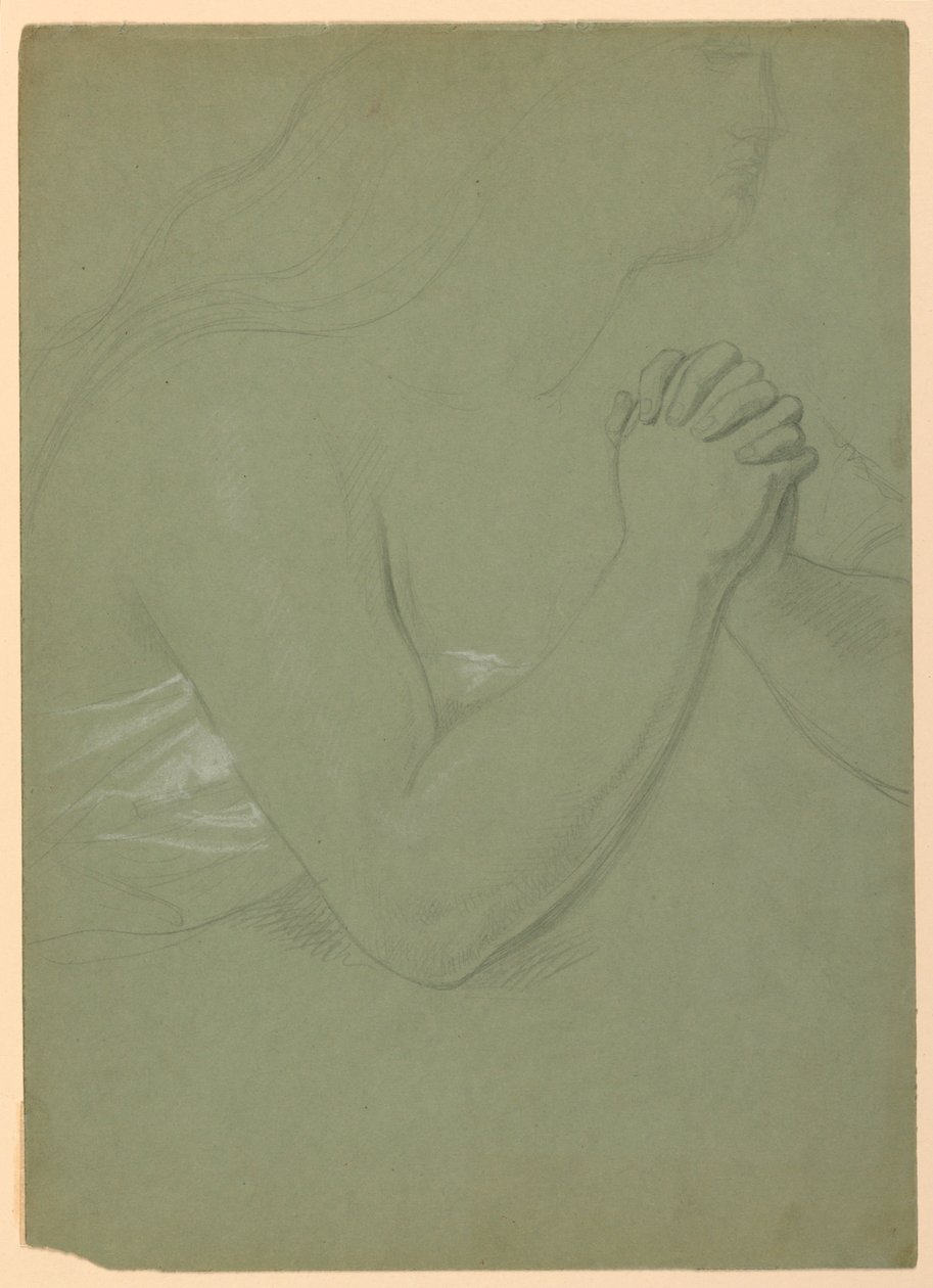 Studie für eine Magdalena, F von Daniel Huntington