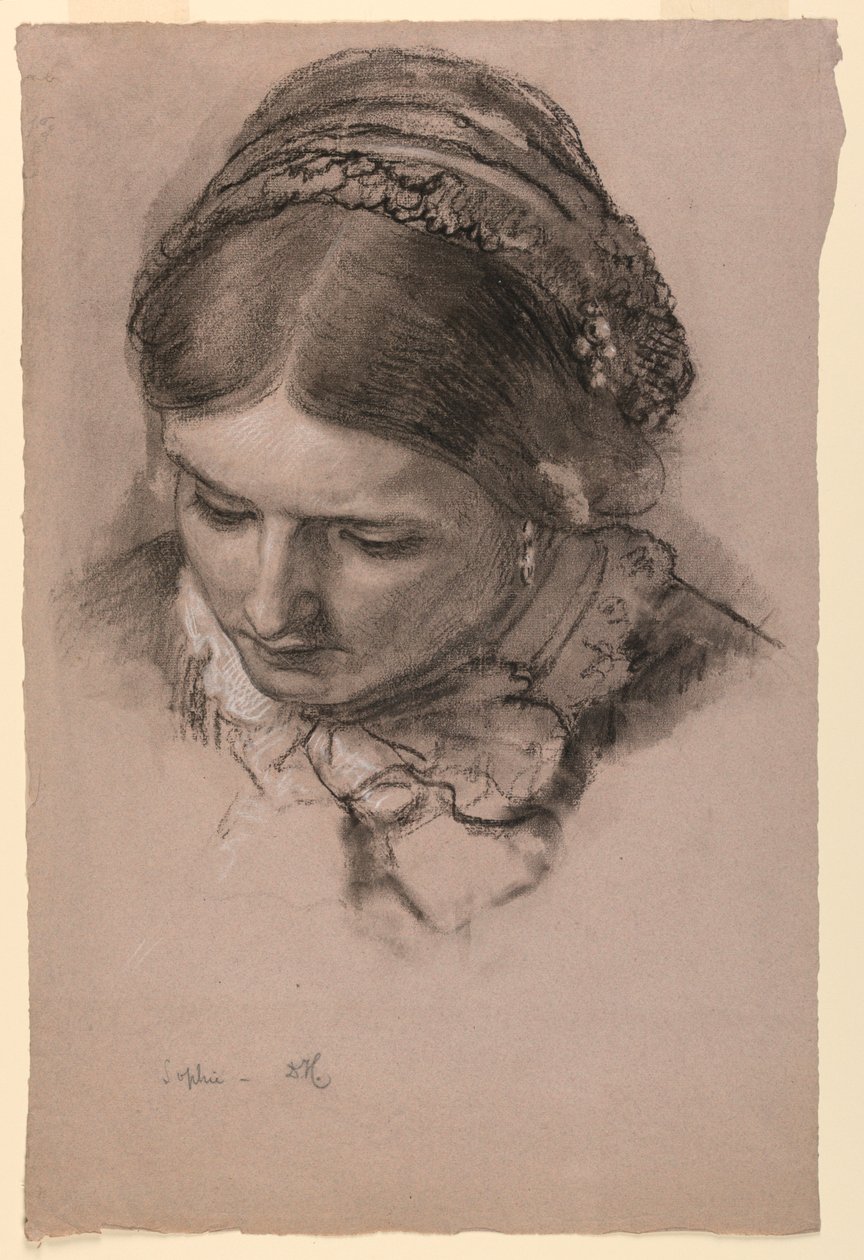 Die Frau des Künstlers Sophie von Daniel Huntington