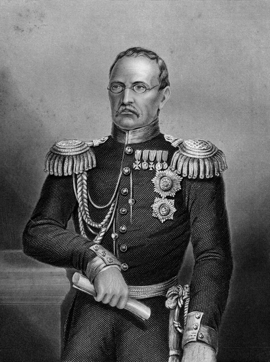 Prinz Gortschakoff, russischer Soldat, 1857 von Daniel John Pound