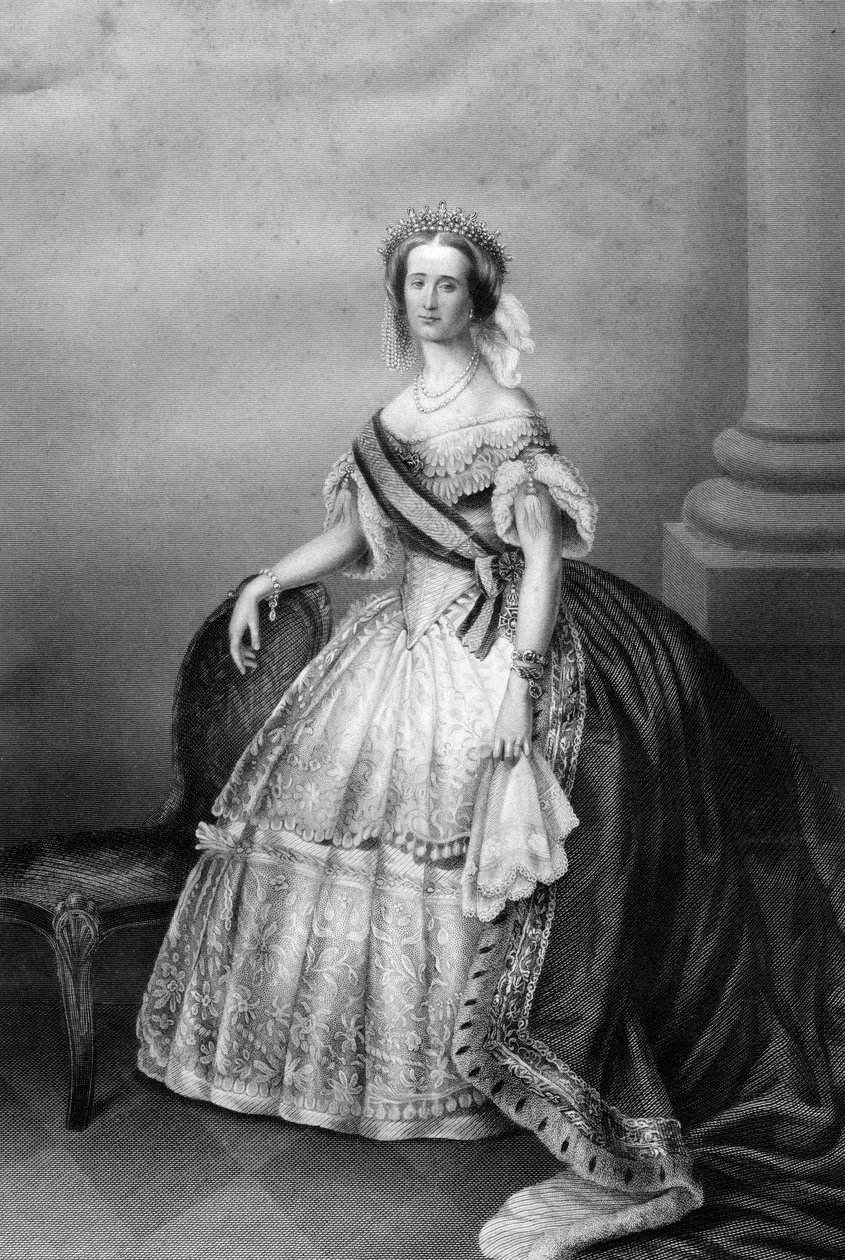 Die Kaiserin der Franzosen, um 1860 von Daniel John Pound