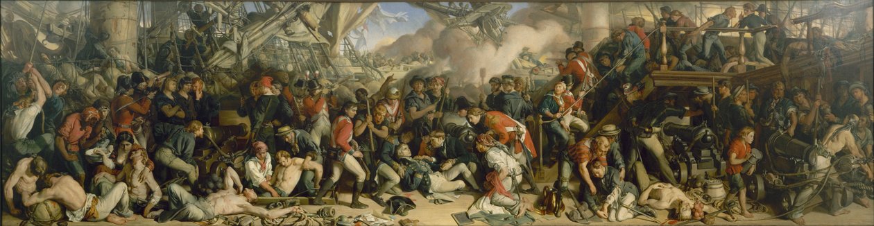 Der Tod von Nelson von Daniel Maclise