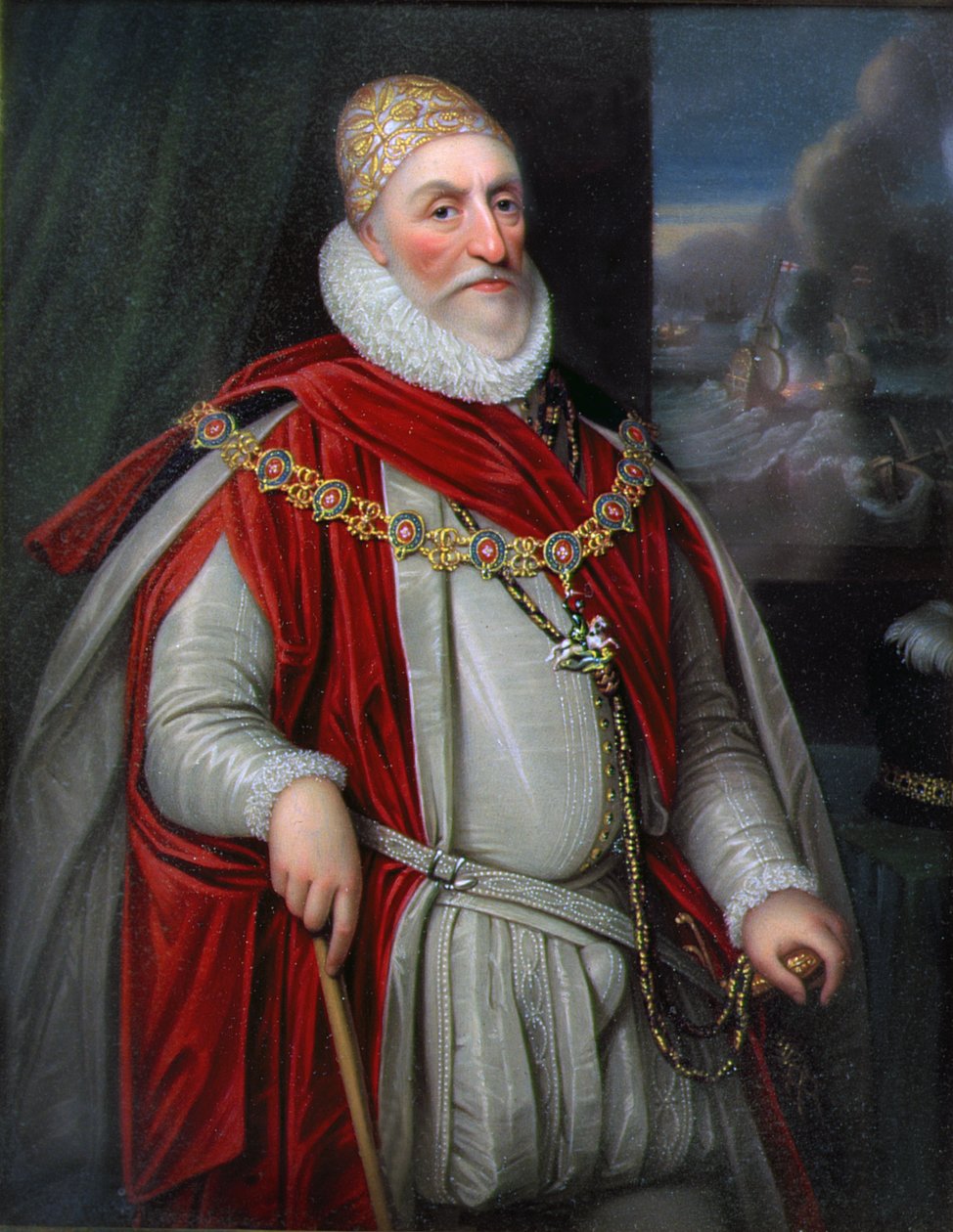 Charles Howard, 1. Earl of Nottingham von Daniel Mytens