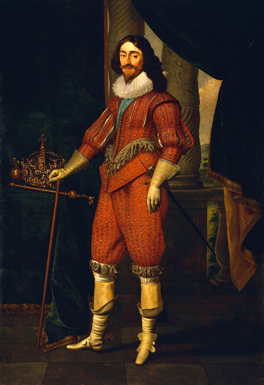 Karl I. (1600-1649), ca. 1631 von Daniel Mytens