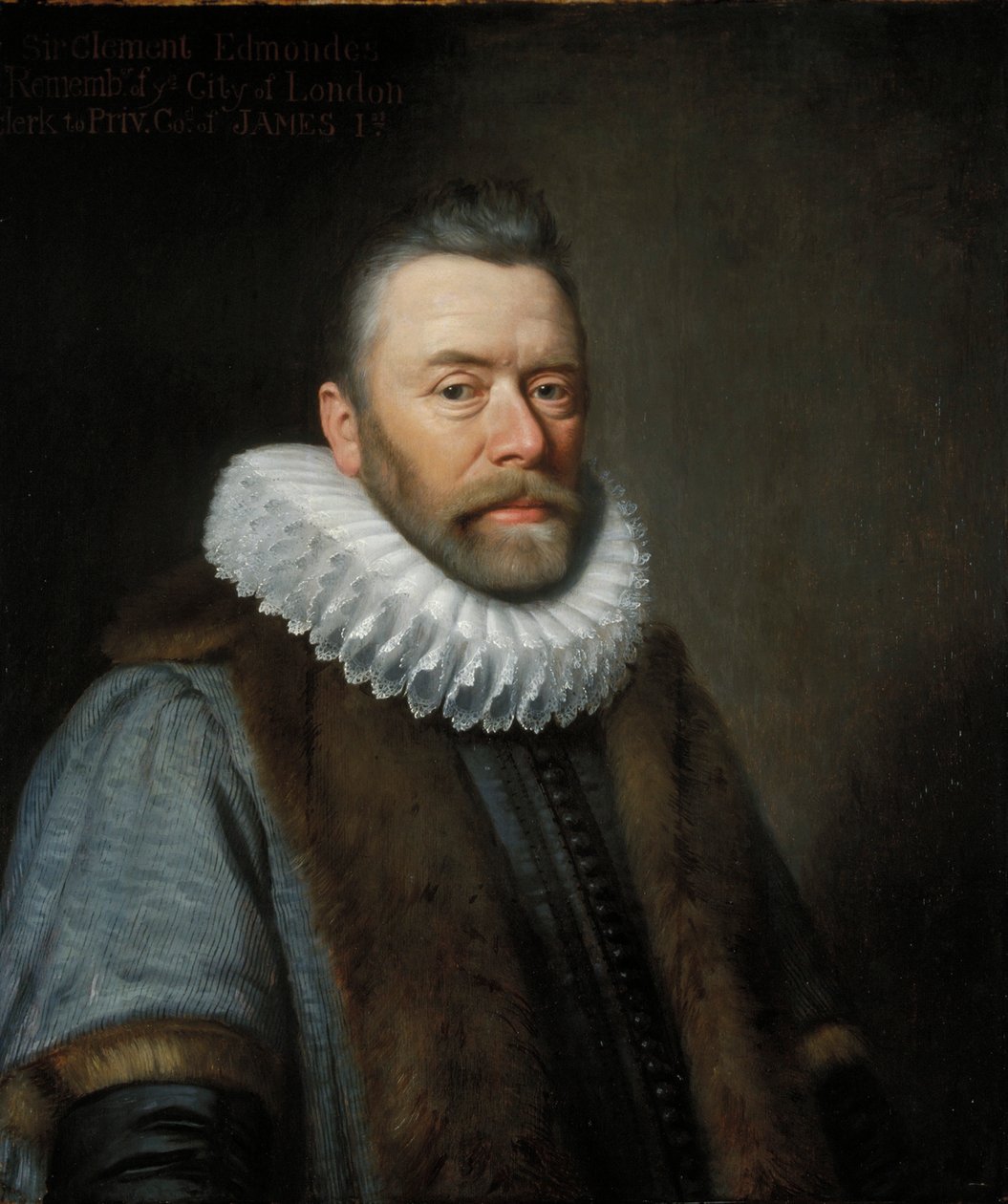 Sir Clement Edmondes, 17. Jahrhundert von Daniel Mytens