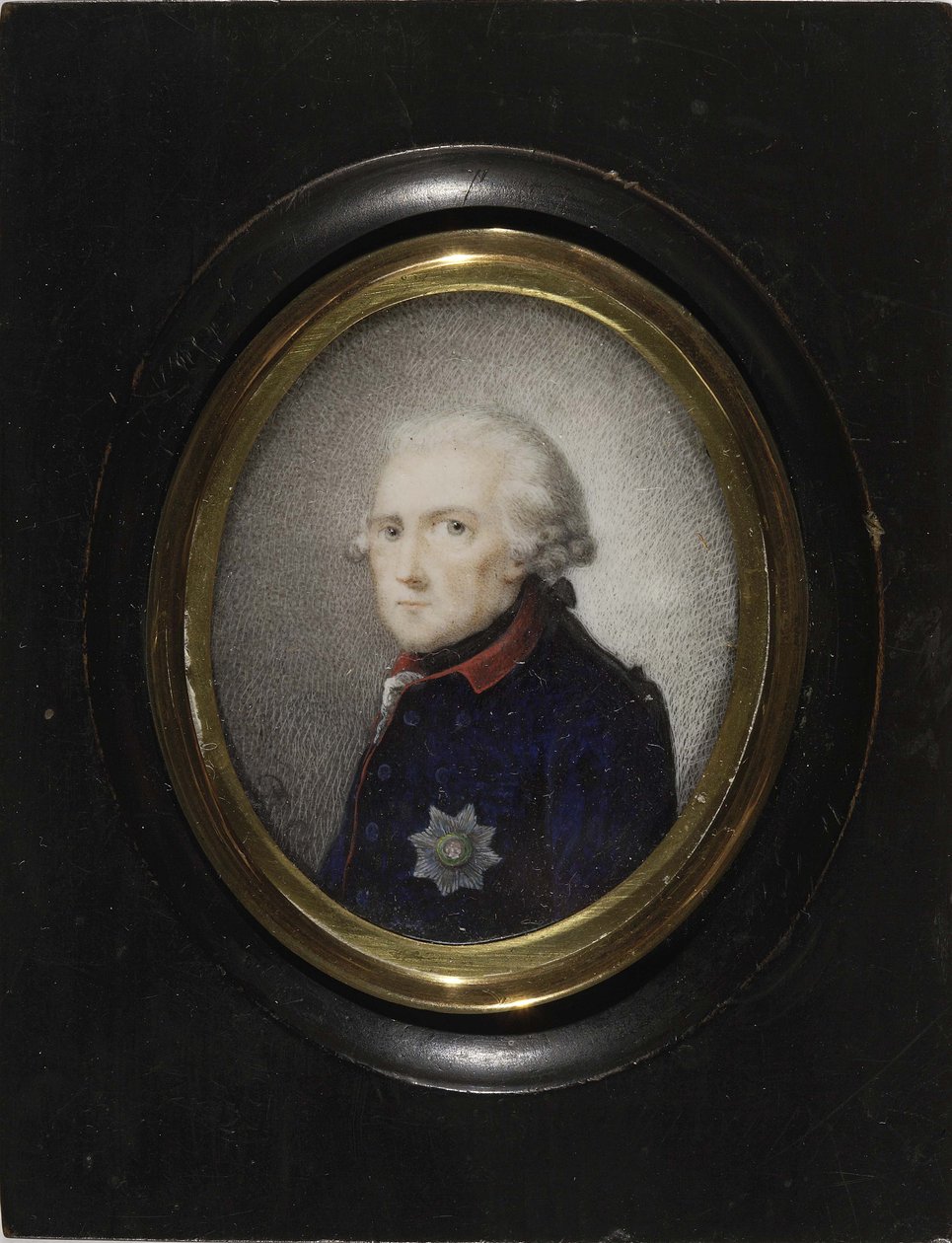 Friedrich II. von Preußen, um 1785 von Daniel Nikolaus Chodowiecki