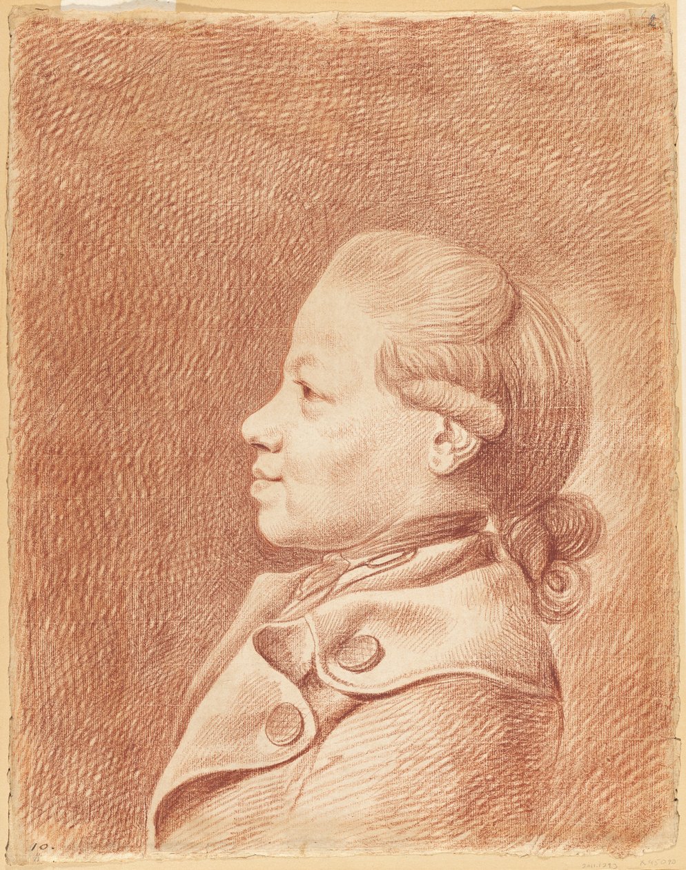 Der Sohn des Künstlers, Heinrich Isaak Chodowiecki von Daniel Nikolaus Chodowiecki
