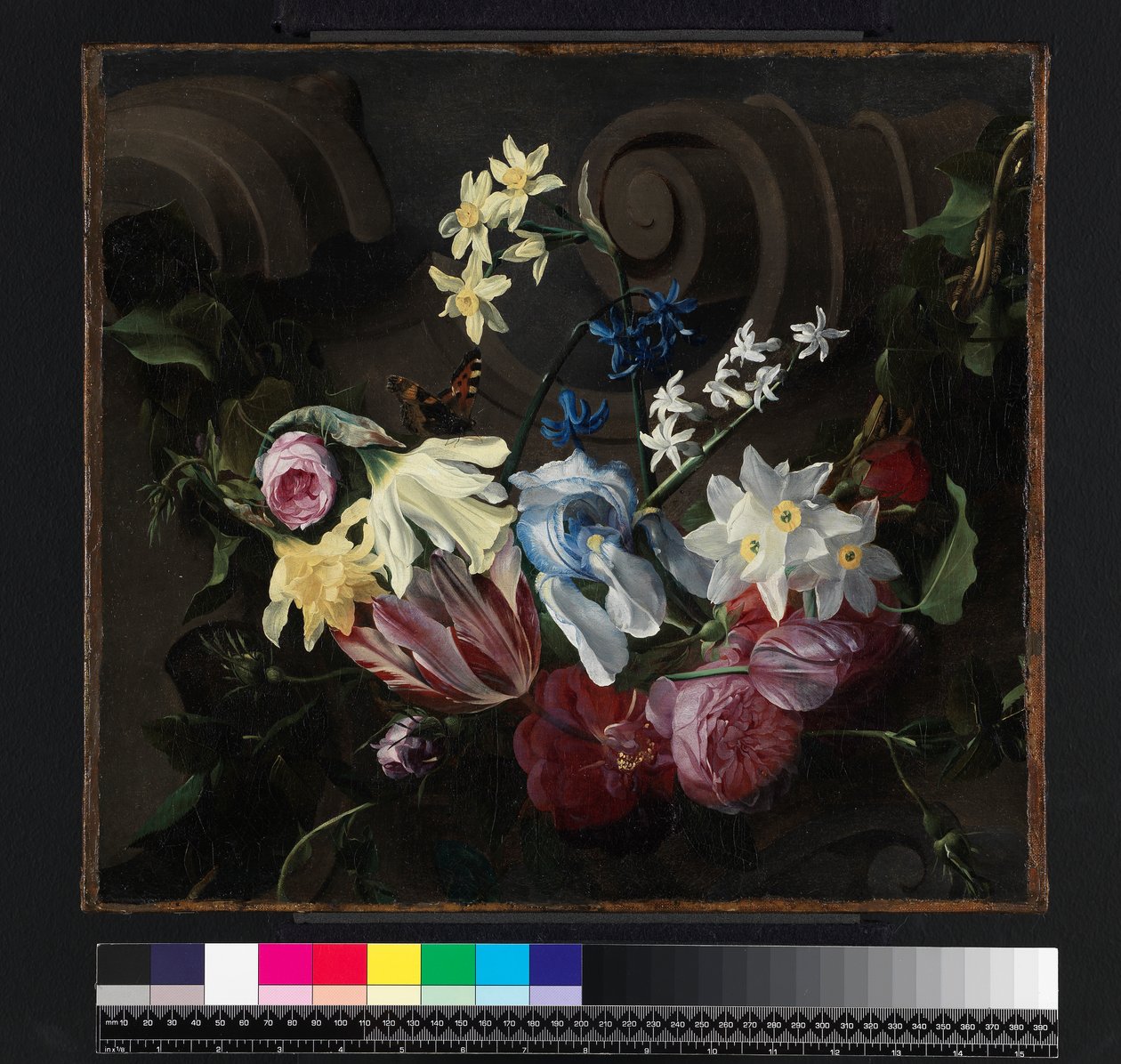 Blumenfeston, vor 1661 von Daniel Seghers