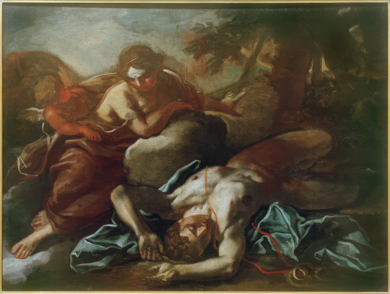 Venus beklagt den Tod des Adonis von Daniel Seiter