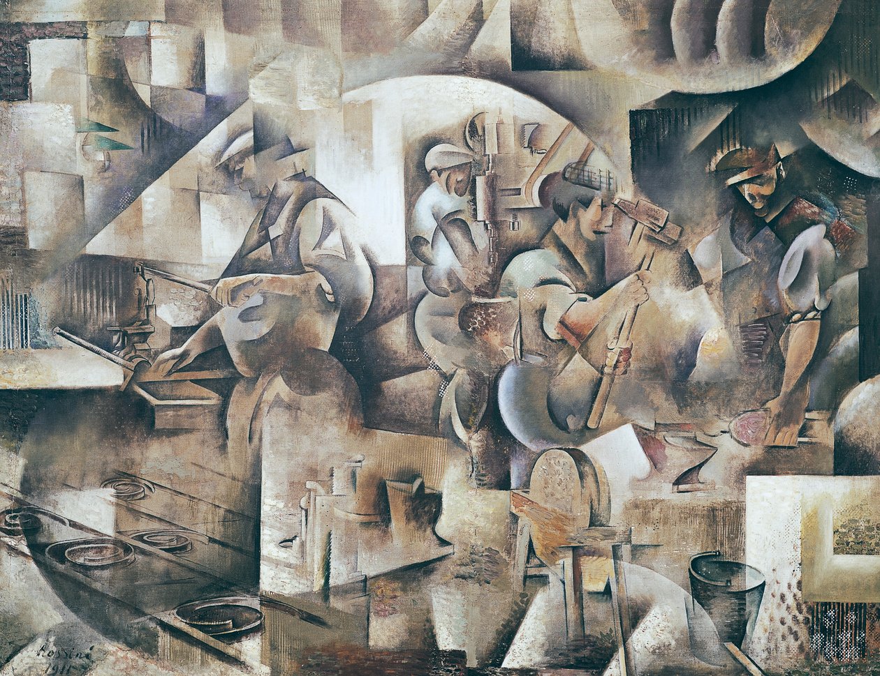 Die Schmiede von Daniel Vladimir Baranoff Rossine