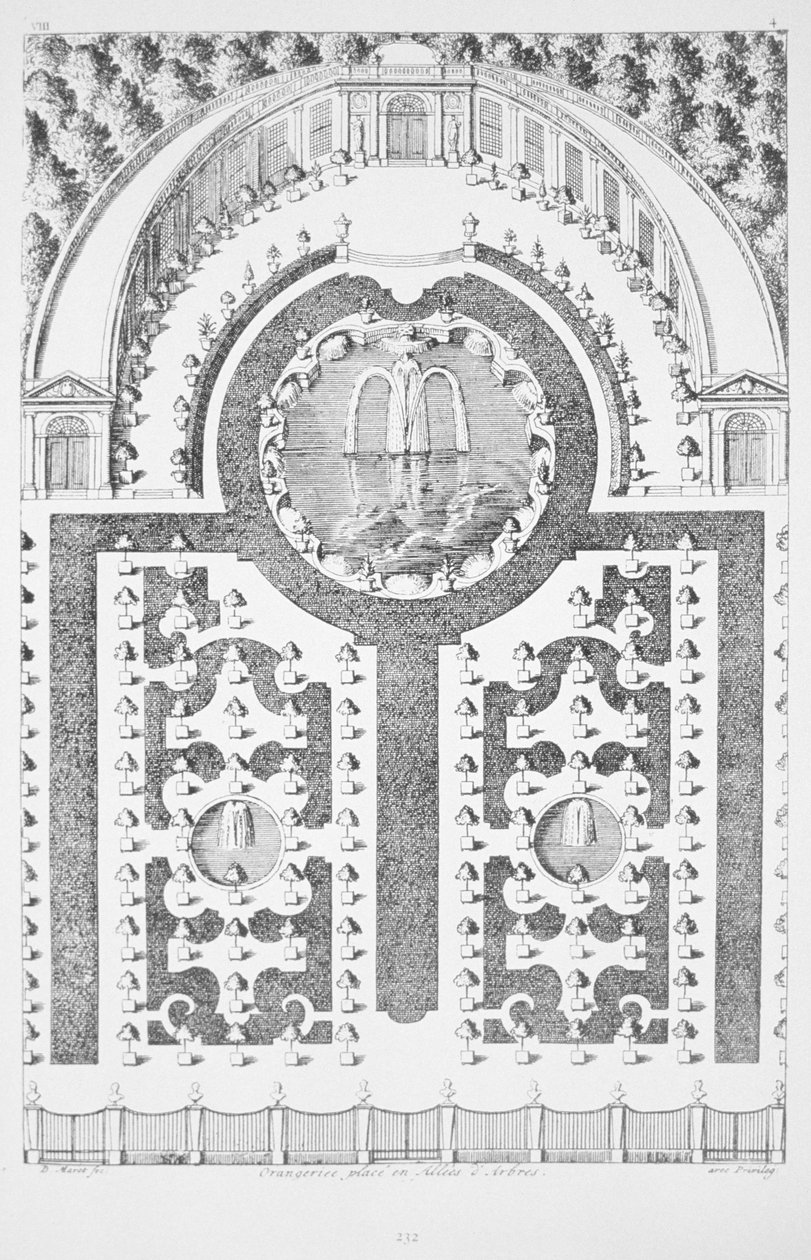 Eine Orangerie von Daniel the Elder Marot