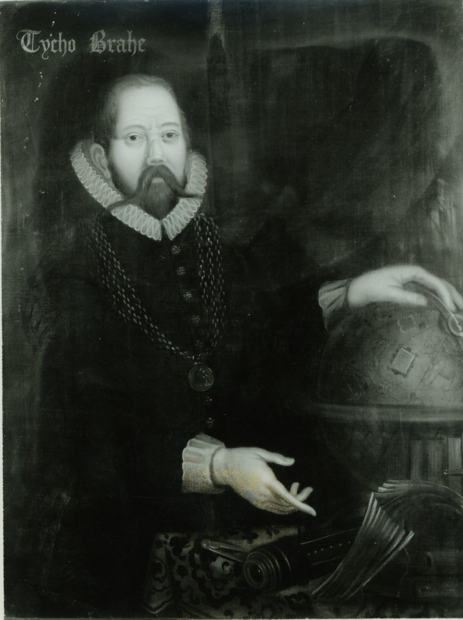 Tycho Brahe (1546-1601) von Danish School