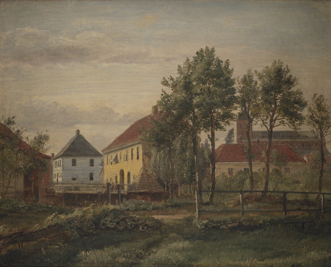 Eine Mühle in Odense von Dankvart Dreyer