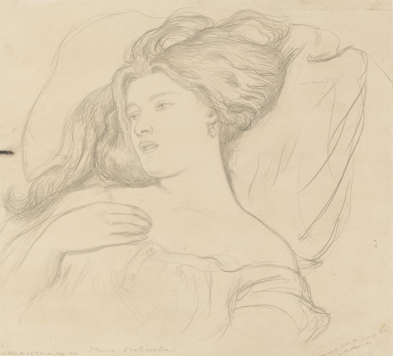 Fanny Cornforth, Studie für 