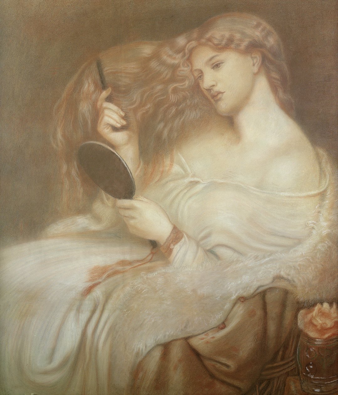 Lady Lilith, ca. 1867-68 von Dante Gabriel Charles Rossetti