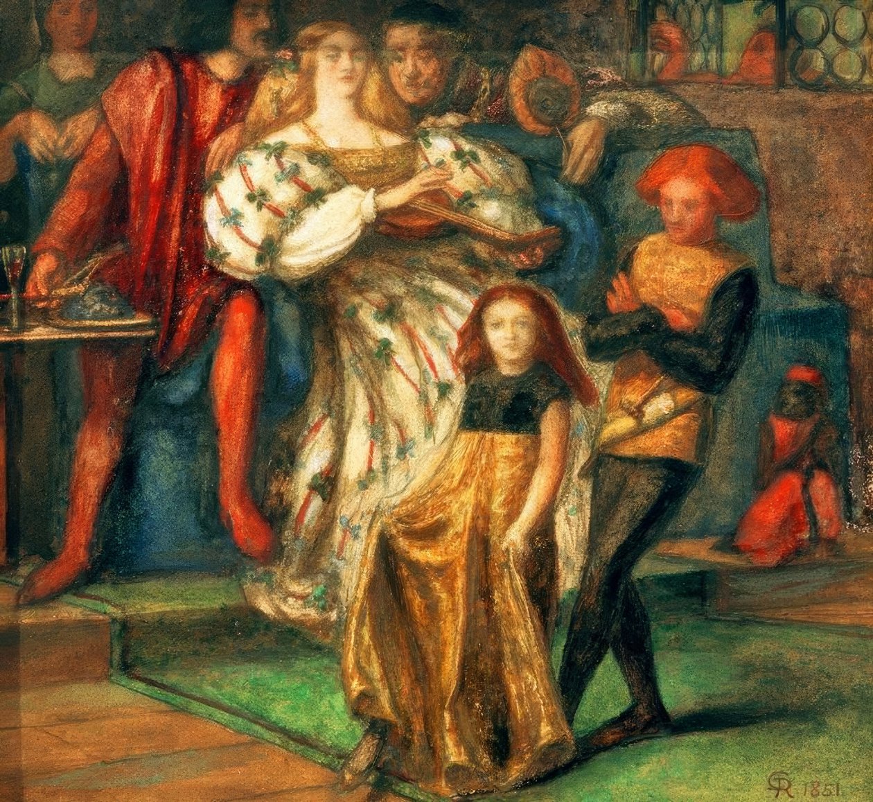 Borgia von Dante Gabriel Charles Rossetti