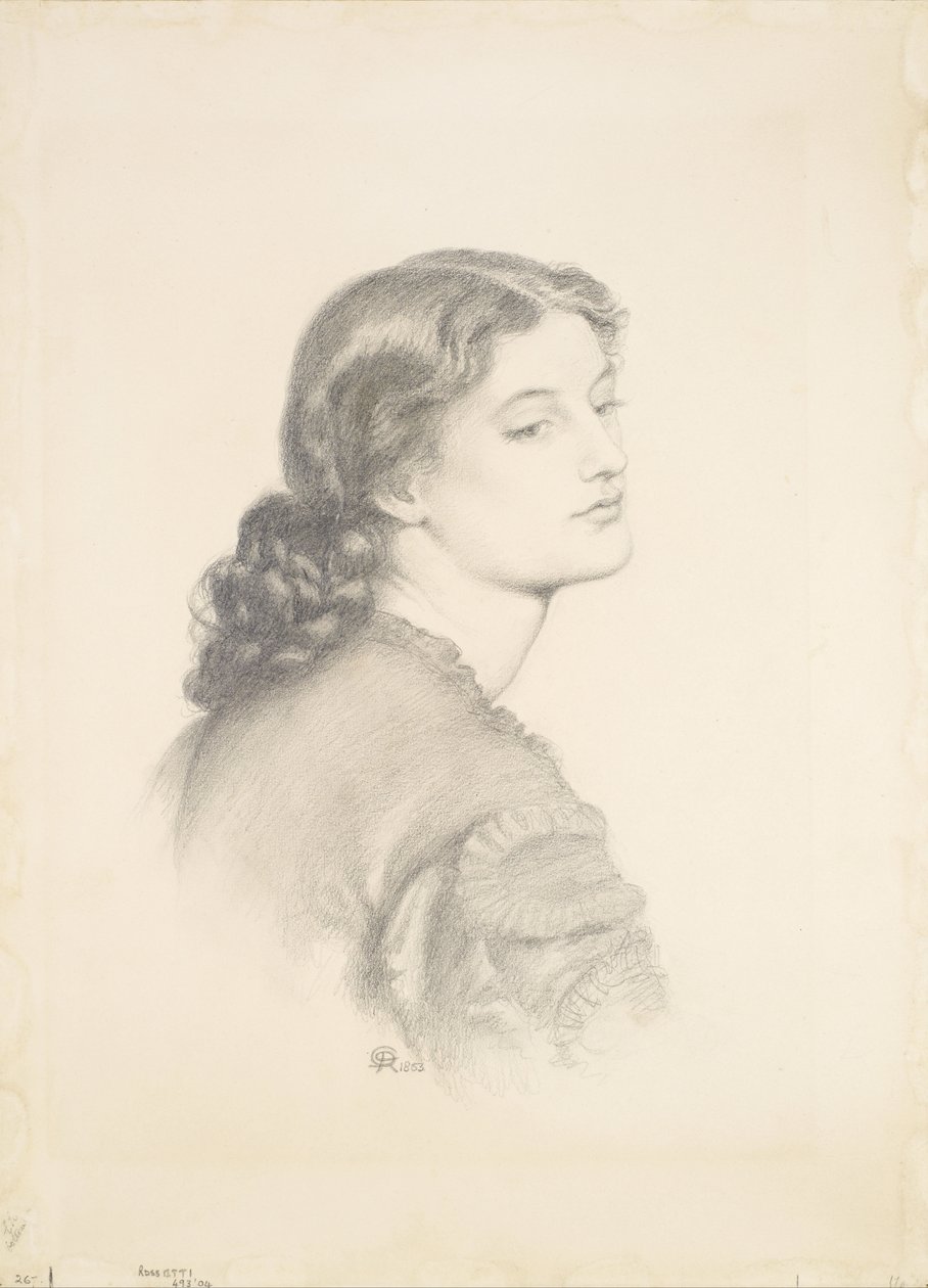 Porträt von Ada Vernon von Dante Gabriel Charles Rossetti