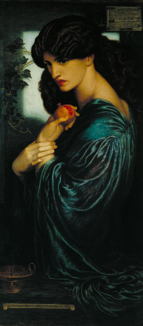 Proserpina von Dante Gabriel Charles Rossetti
