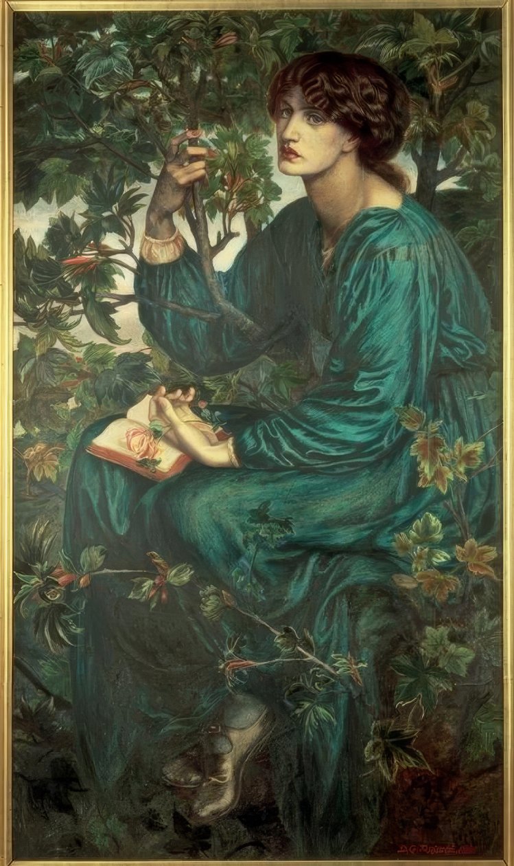 Der Tagtraum von Dante Gabriel Charles Rossetti