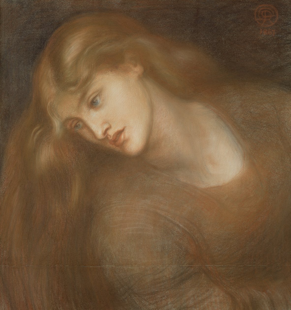 Aspecta Medusa von Dante Gabriel Charles Rossetti