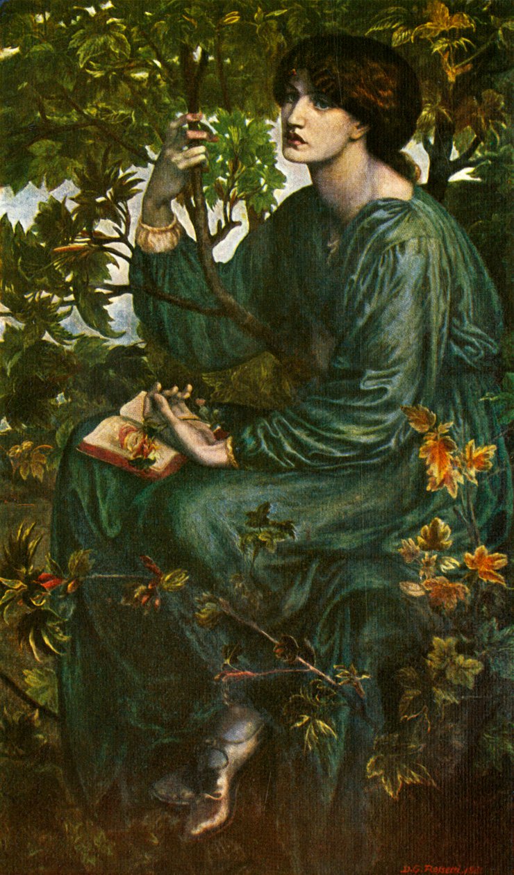 Der Tagtraum, 1880 von Dante Gabriel Charles Rossetti