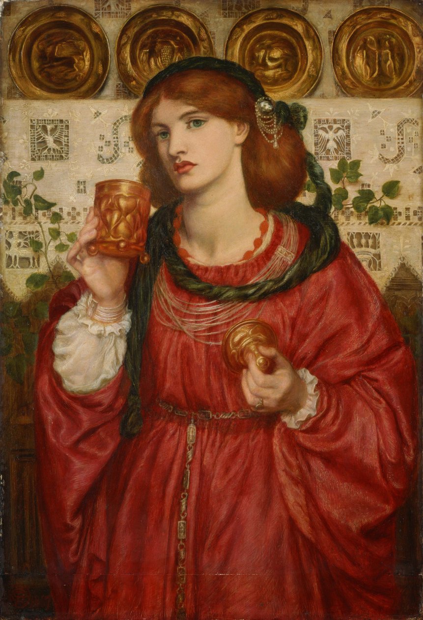 愛の杯 von Dante Gabriel Rossetti
