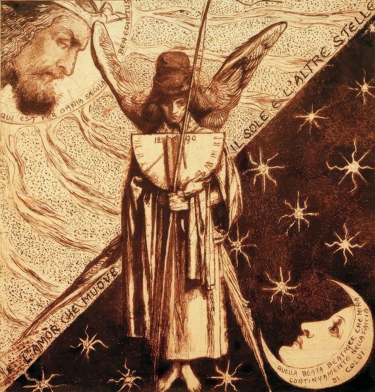 Dantis Amor von Dante Gabriel Charles Rossetti