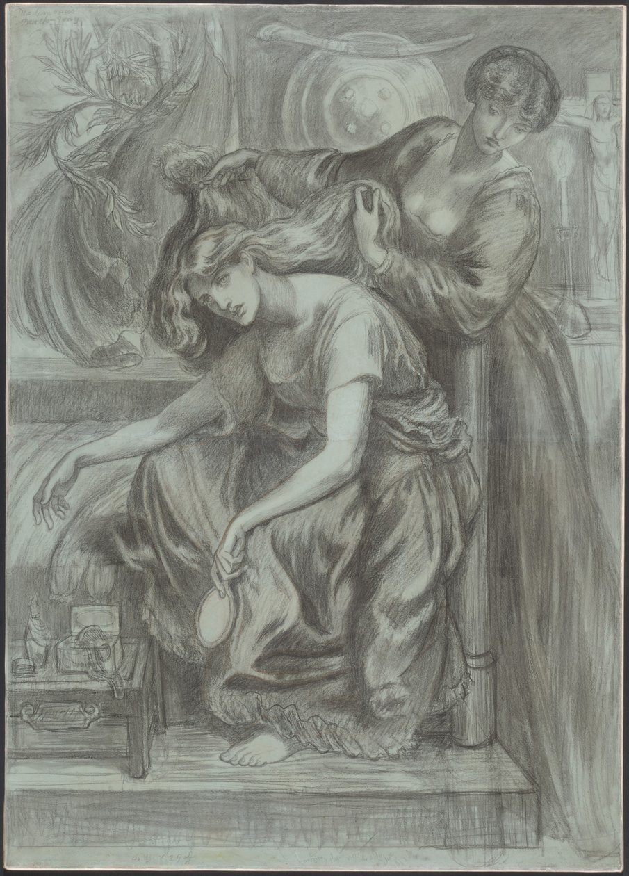 Desdemonas Todessong von Dante Gabriel Rossetti