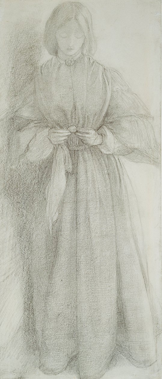 Elizabeth Siddal (Frau von Dante Gabriel Rossetti) von Dante Gabriel Rossetti