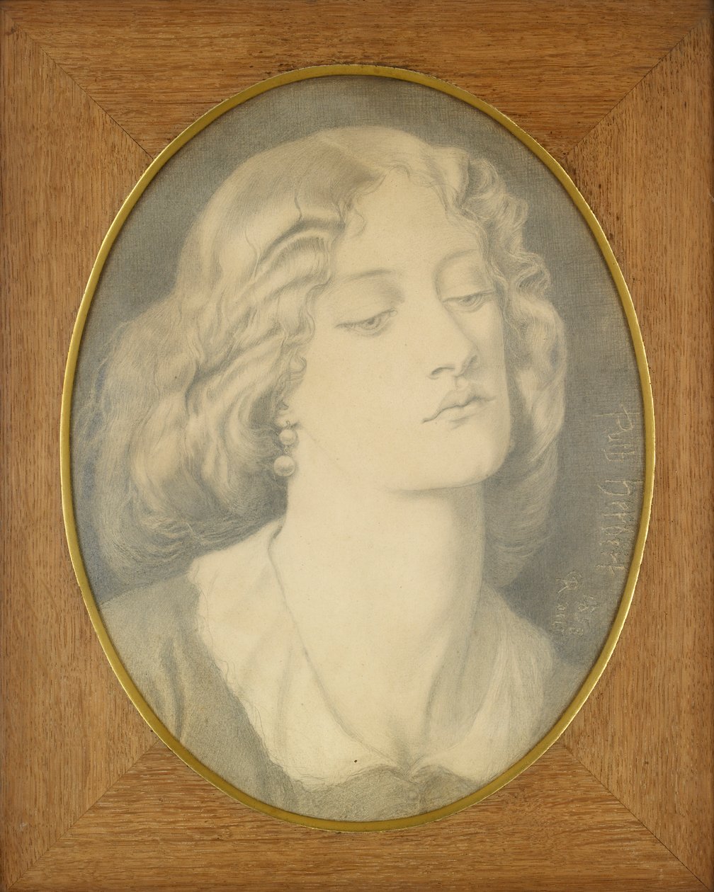 Louisa Ruth Herbert, 1858 von Dante Gabriel Rossetti