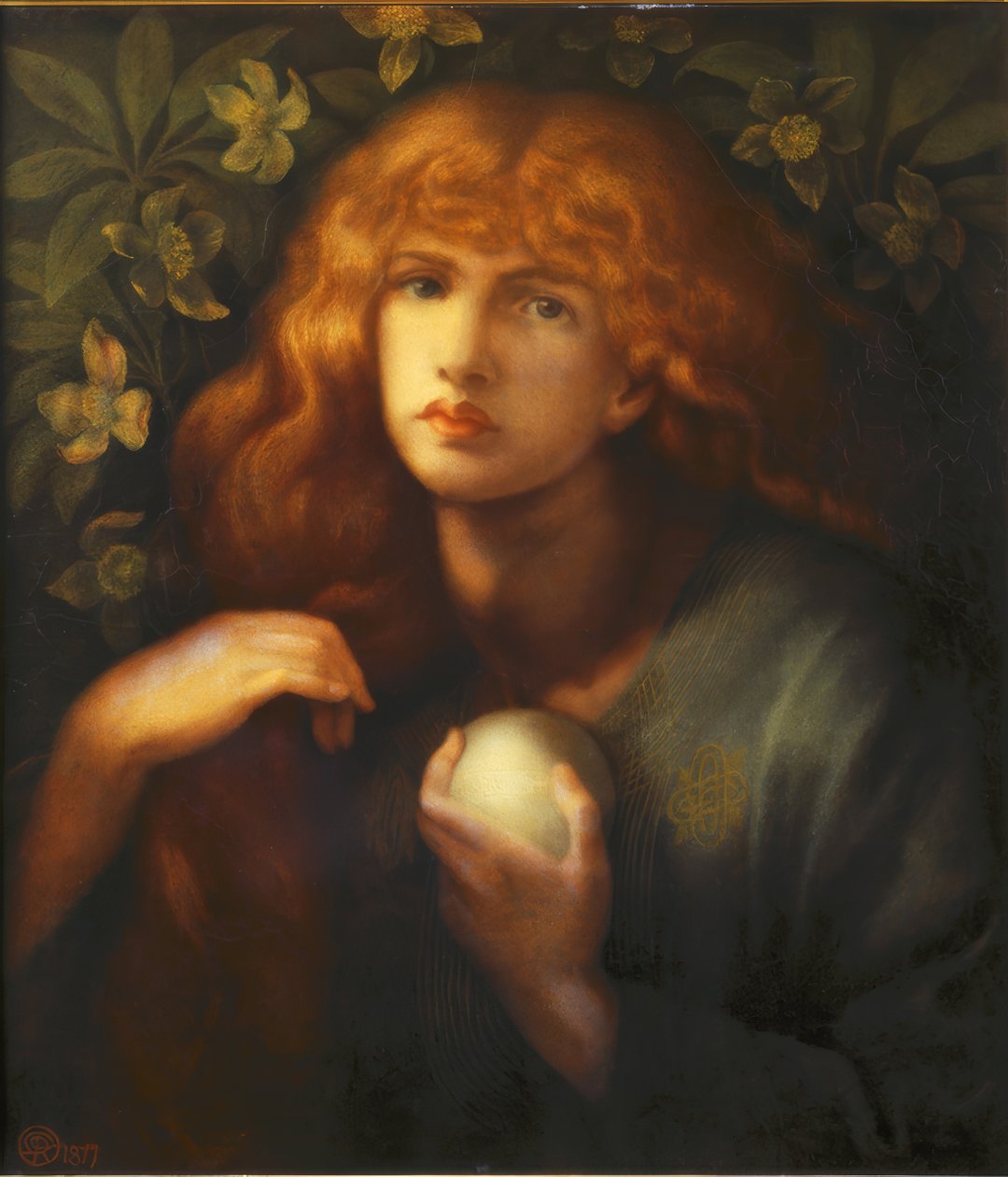 Maria Magdalena von Dante Gabriel Rossetti