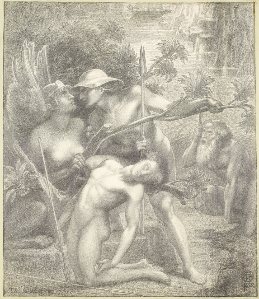 Die Frage, die Sphinx von Dante Gabriel Rossetti