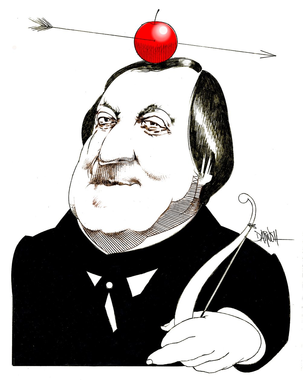 Gioachino Rossini, 2024 von Dariush Radpour