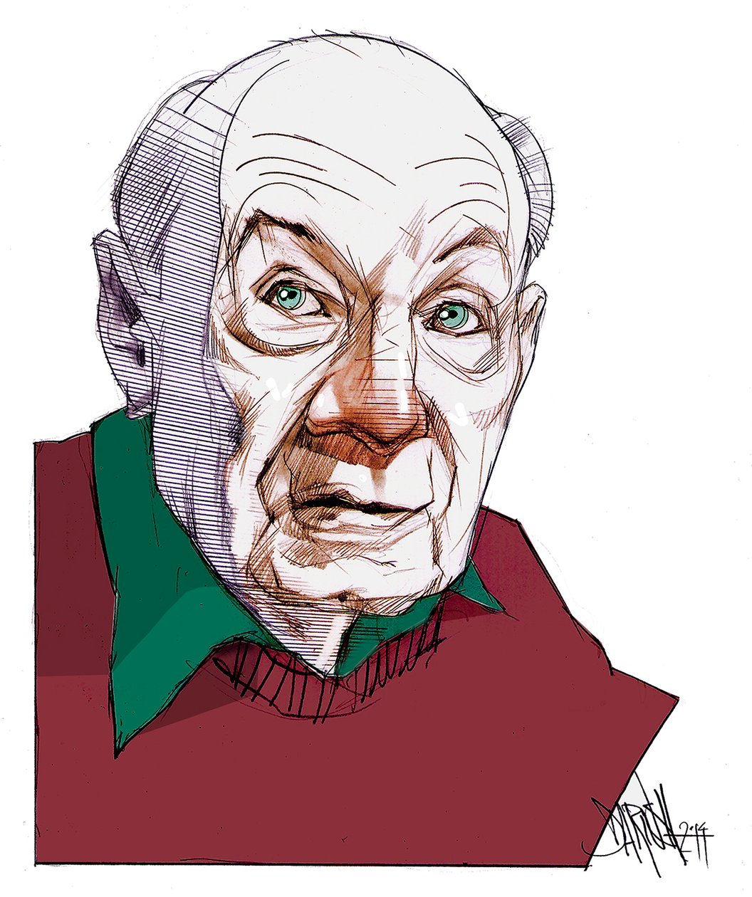 Gustave Thibon, 2014 von Dariush Radpour