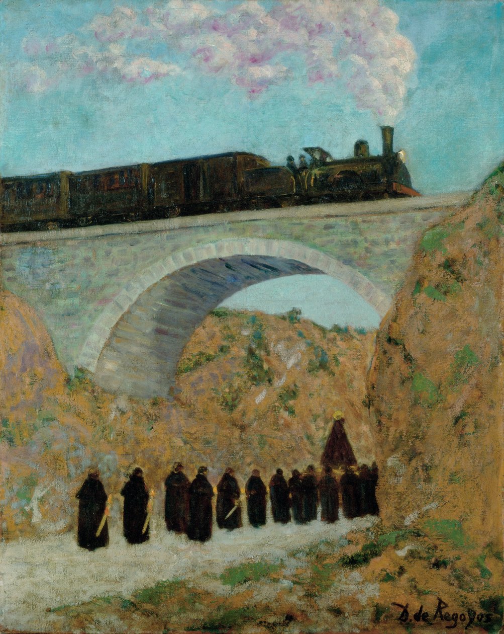 Karfreitag in Kastilien von Darío de Regoyos